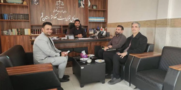جلسه هییت مدیره اتحادیه طلا با مدیرکل تعذیرات حکومتی استان قم