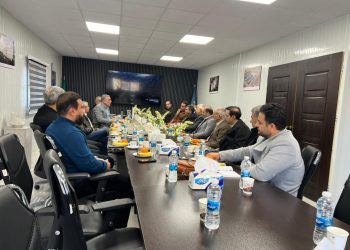جلسه هییت مدیره با شرکت دانش بنیان سه کاف